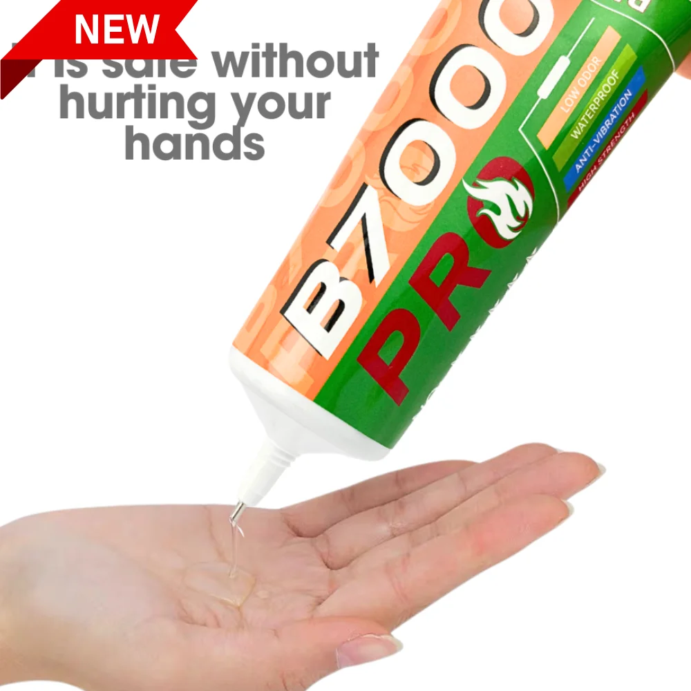B7000 Pro Clear Contact Phone Repair Adhesive T7000 Pro Black Universal Glass Plastic DIY Glue With Precision Applicator