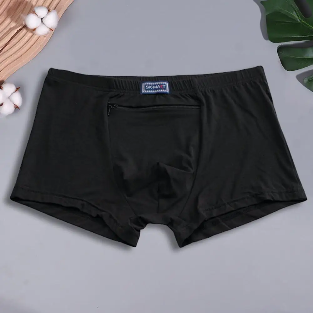 High Elasticity Men Boxers Men Boxer Briefs High Elasticity Men's Boxers Seamless Breathable Quick Dry Underwear with Soft - Image 5