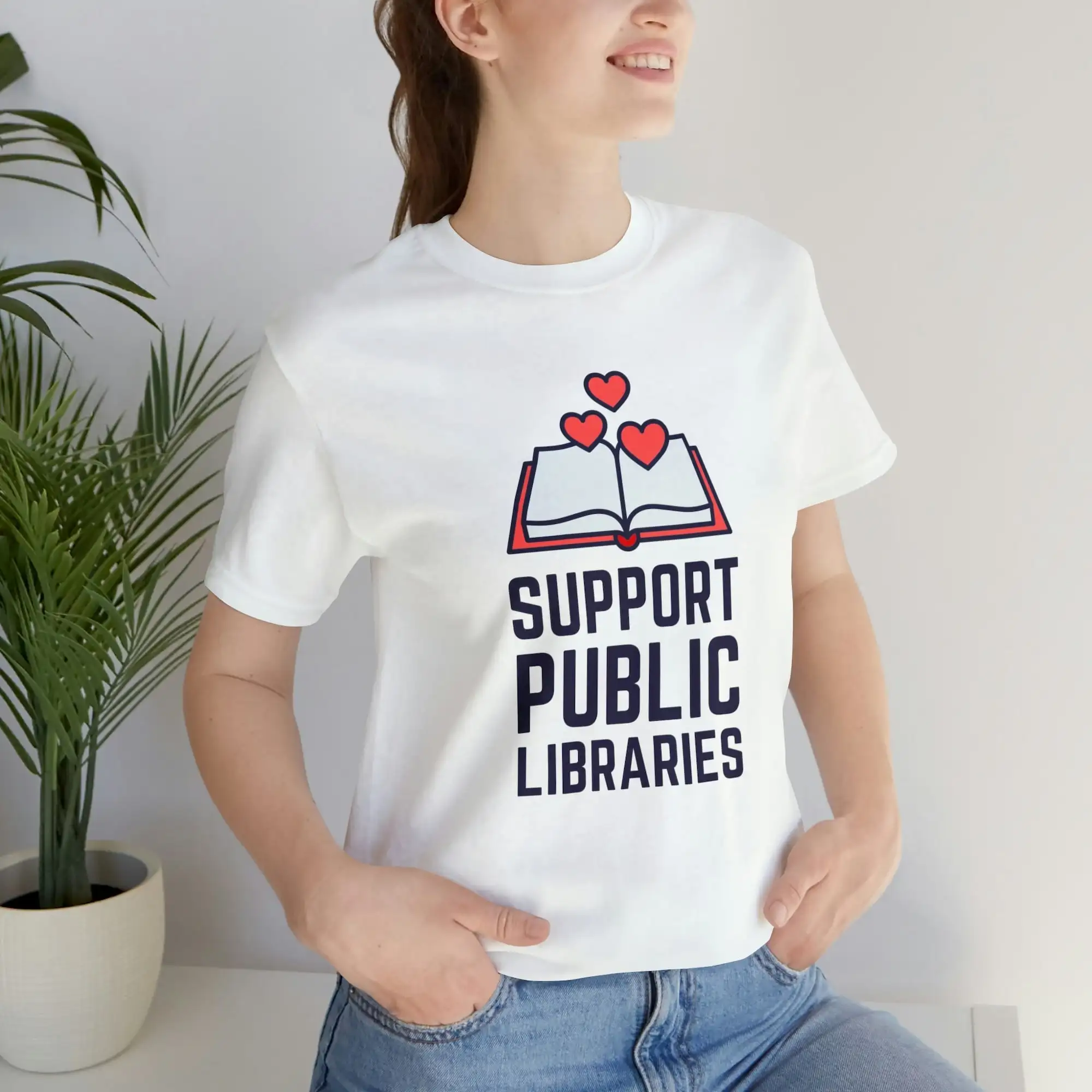 Support Public Libraries Leftist Progressive Teacher Drag Queen Educator Mother Counselor T Shirt Unisex