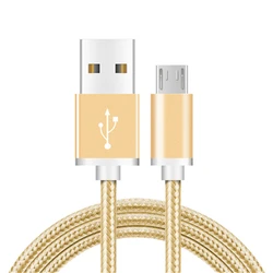 Micro USB Charger Cable for iPhone 6S 7 8 XR XS Xiaomi 3 4 Redmi Note 4 5 5A 6 9A 12C Samsung S7 S6 Android Phone Charging Cable