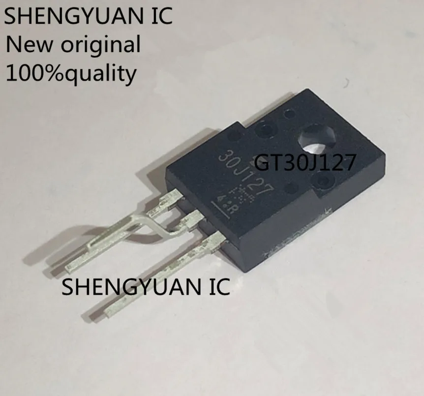 10 pcs/lot  30J127 LCD power management GT30J127 plastic packaging TO-220F Original New 100% Quality