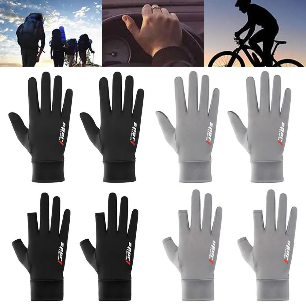 

Fishing Riding Driving Camping Gloves Waterproof Three Or Two Fingers Cut Anti-slip Climbing Keep Warm Hiking Outdoor