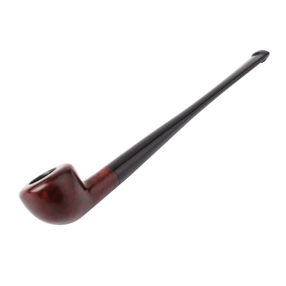 Handmade Briar Wood Small Long Stem, Reading Straight Tobacco Pipe, 3mm Filters, Smoking Accessories, New Bee 10 Tools, aa0120