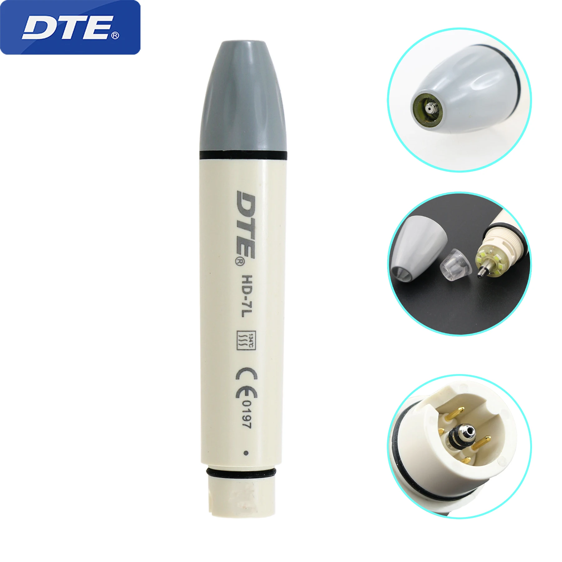 Woodpecker Dental Ultrasonic Scaler Handpiece Dentistry Ultrasound Scaling Handle HW-5L DTE HD-7L Dental Products