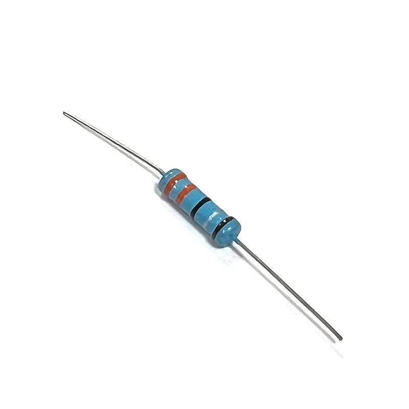 20pcs 2W 3R3 33R 330R 3K3 33K 330K 3.3 33 330 Ohm R K 1% ความแม่นยําตัวต้านทานฟิล์มทองแดง 0.1R-10M