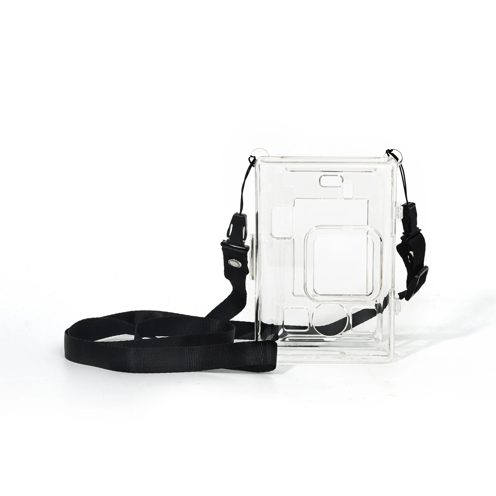 

Suitable for Instax mini liplay+ camera transparent storage case, crystal case protective case, scratch and fall resistant