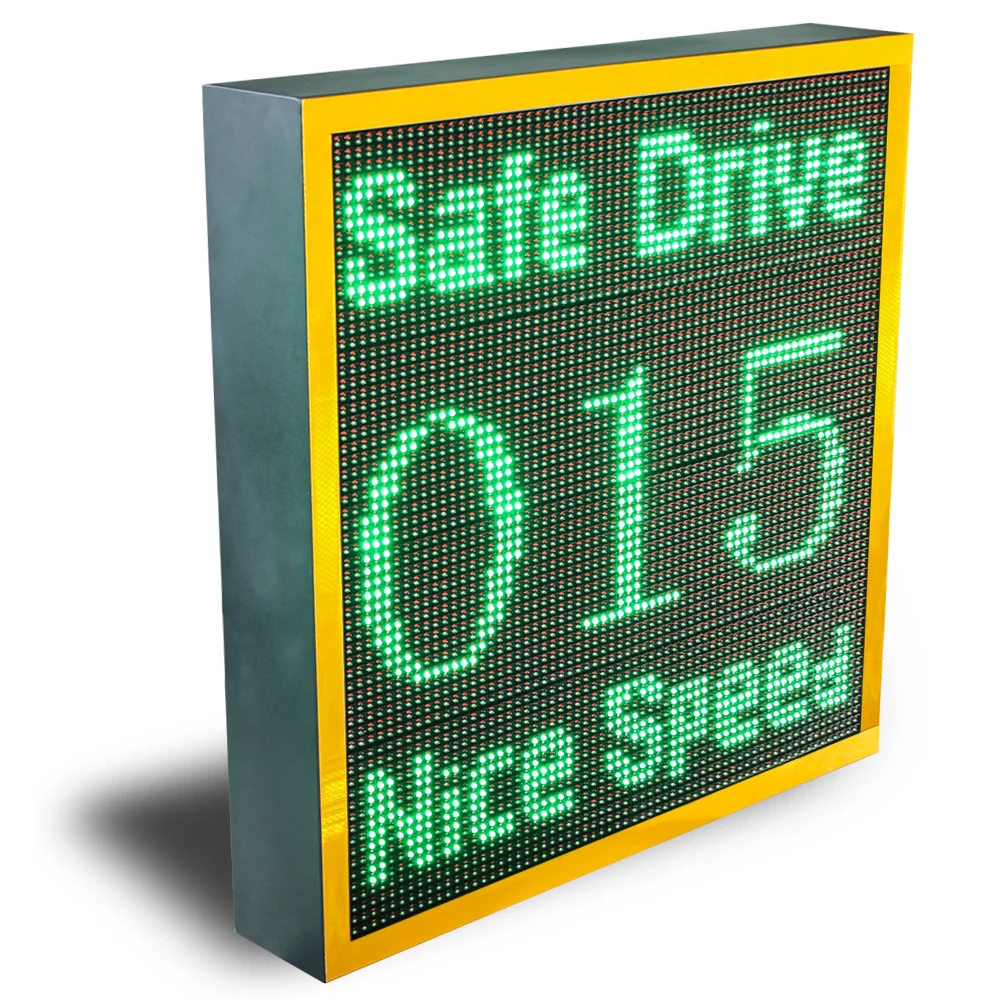 140 Degree Aluminum Alloy Vehicle Speed Display Speed Limit with Phone App Setting