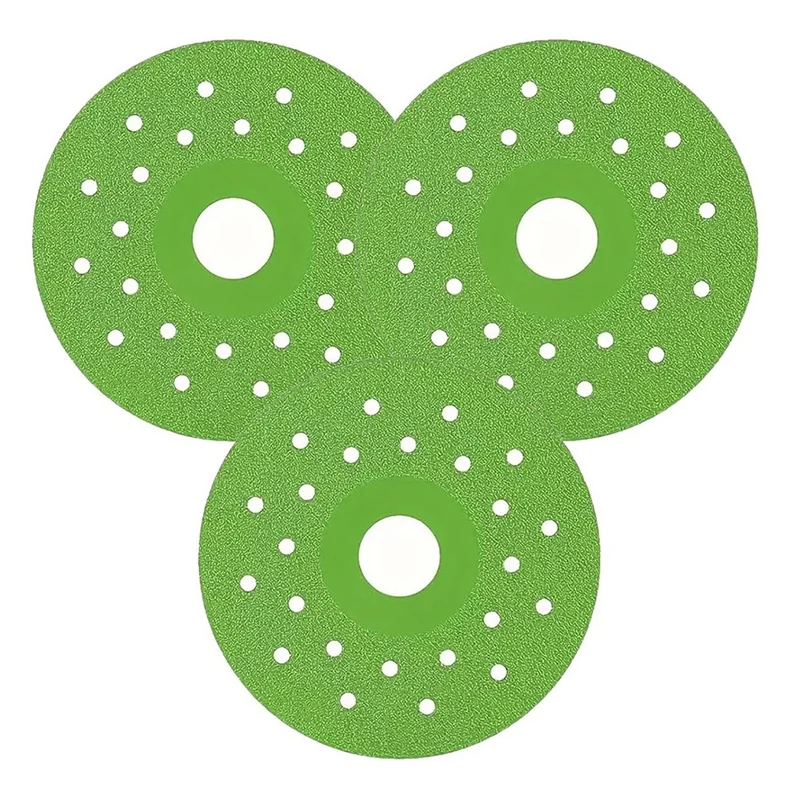 

24-часовая доставка, 3 шт., алмазные пилы с фаской для резки и шлифовки плитки и мрамора, 4-дюймовый отрезной диск для стекла, 1 мм, для угла