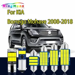 14Pcs LED Interior Light Kit For KIA Borrego Mohave 2008 2009 2010 2011 2012 2013 2014 2015 2016 2017 2018 Car Accessories