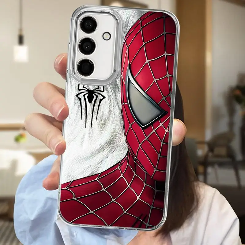 Marvel Sipider Man Phone Case for Samsung Galaxy A21s A71 A51 A31 A05 A04 A04e A03S A02 A50 A50s A30s A20 Cover Soft