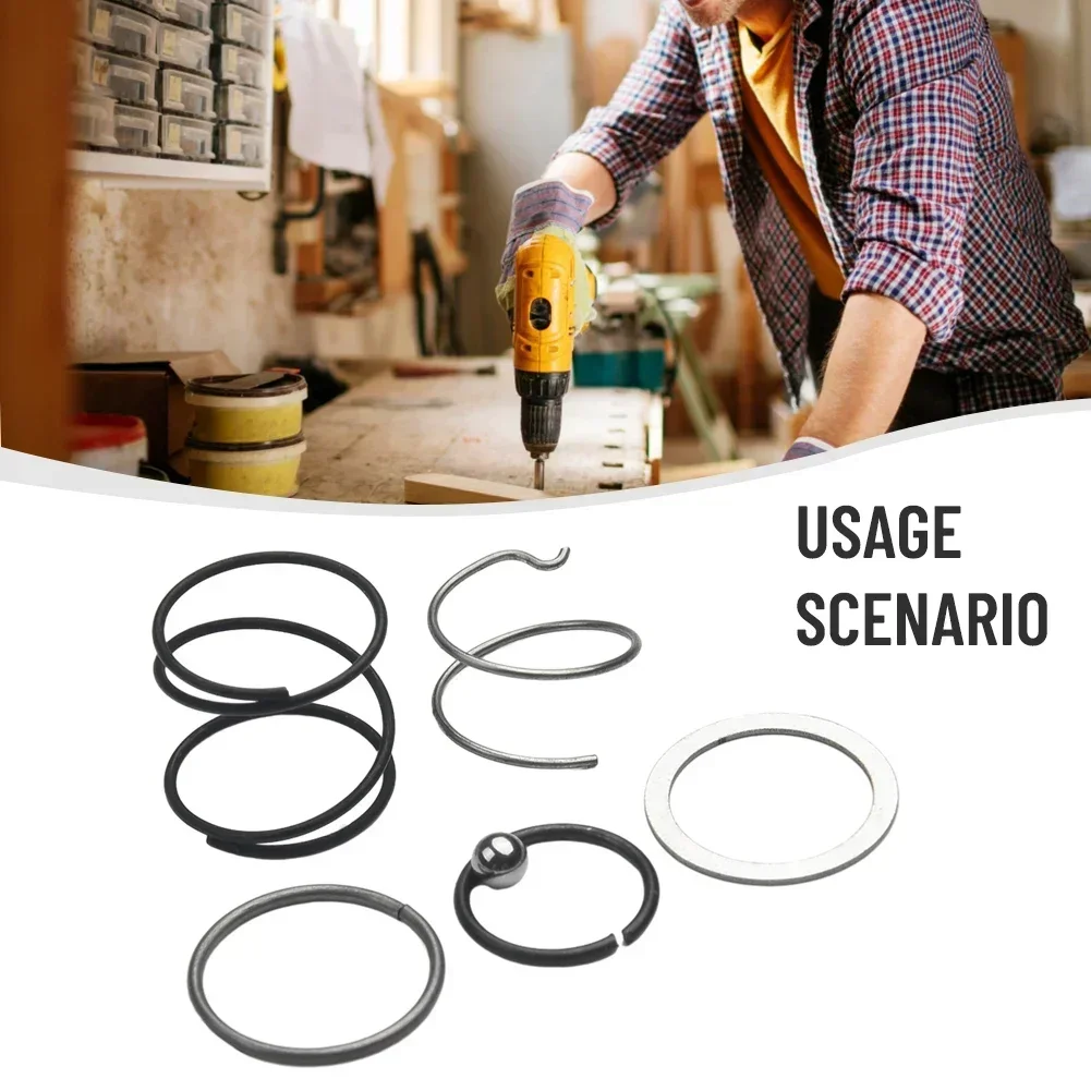 Springs Steel Ball Kit For Dewalt N078434 N089668 For 20V Impact Driver Spring Kits DCF885 DCF886 DCF836 Power Tool Parts