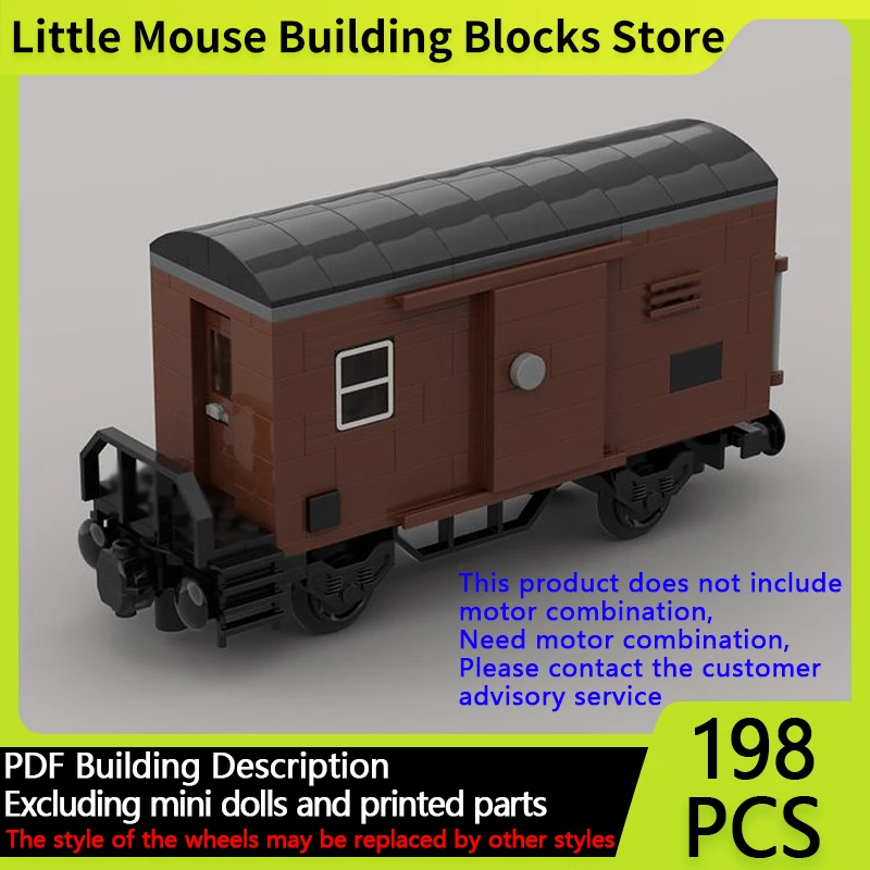 

City Car Model MOC Building Bricks Freight Train Support Car Modular Technology Gifts Holiday Assemble Children Toys Suit