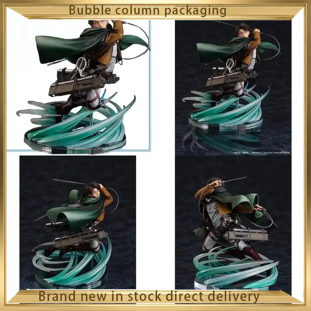 Pony Canyon Shingeki No Kyojin The Final Season Levi Action Figure Humanity's Strongest Soldier Collectible Model Statue