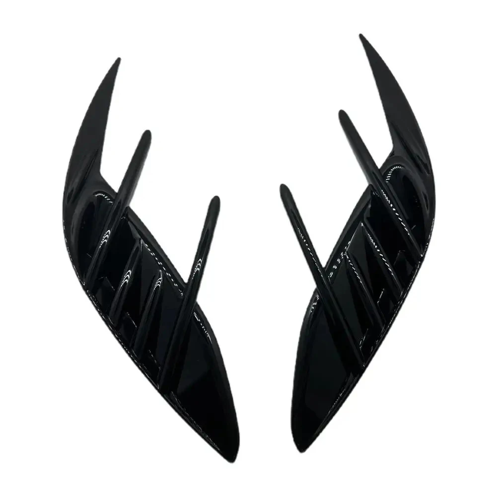 

ABS Plastic Rear Bumper Side Vent Spoiler Duckwing Cover for Kia Stinger 2018 2023 Ideal for Style Enhancement