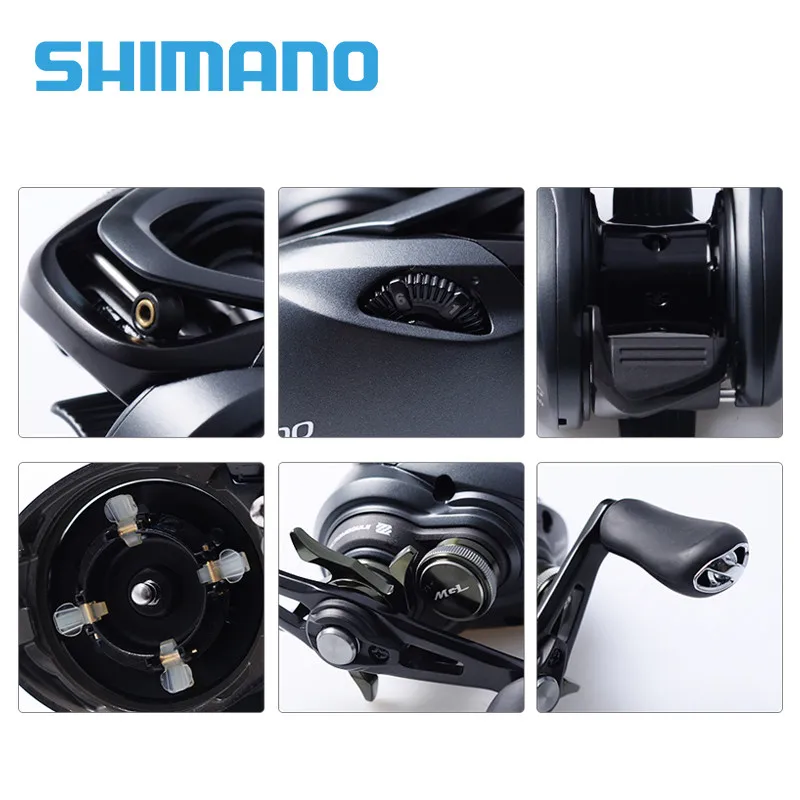 SHIMANO CURADO MGL Original Baitcast Reel 151XG 151HG 71XG 71HG Low Profile Fishing Reel Baitcasting Reel view 5
