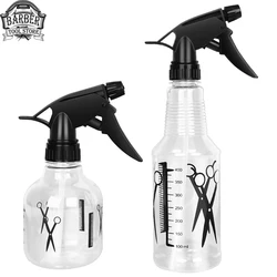 Botellas de Spray para peluquería, rociador de agua limpia, rociador desinfectante para peluquería, accesorios para barbería, herramientas