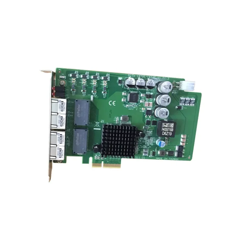 Advantech 4-port PCI Express GigE Vision Frame Grabber PCIE-1674E-AE