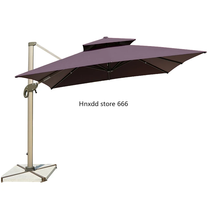 Parasol outdoor outdoor villa garden balcony courtyard Roman umbrella