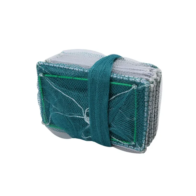 22X35x27 thick frame folding shrimp cage crab cage, outdoor convenient long shrimp cage fish cage fishing net