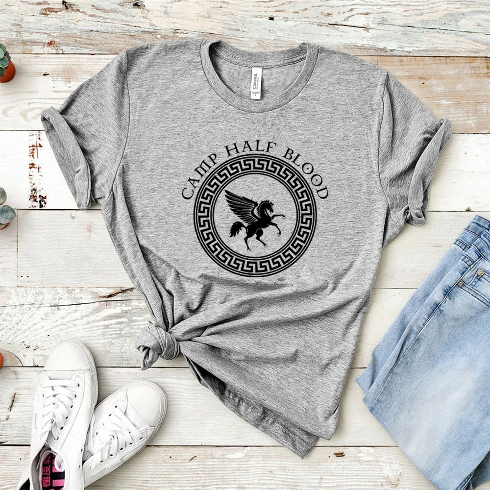 Camp Half Blood T-Shirts Herbst-Trainingscamp-Spiel T-Shirt Halloween Magisches Geschenk Percy Jackson Shirt Unisex T-Shirts Harajuku Tees – Detail 10