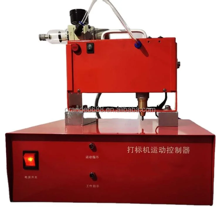 

High Depth Docking Pneumatic Handheld Portable Dot Peen Marking Engraving Machine Easy To Operate for Metal with Controller