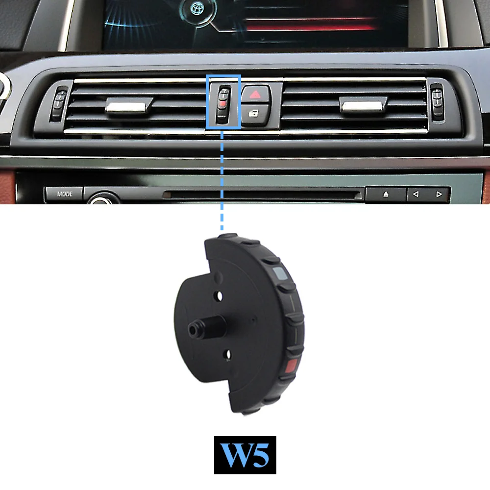 Auto Front Hinter Klimaanlage Drehen Basis Rolle AC Ventilation Rollrad für BMW 5 Serie F10 F11 520 521 523 525 528 530 – Detail 10