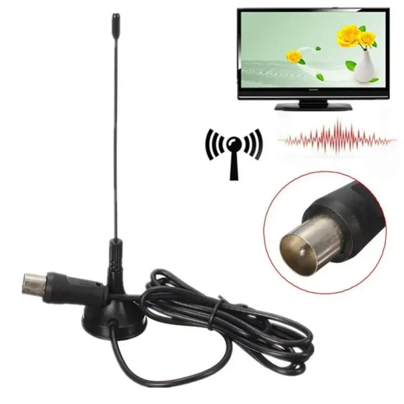 TV Antenna HDTV 5DB Indoor Digital Antenna Aerial Booster for DVB-T Antenna TV DVB-T2 radio TV Aerial