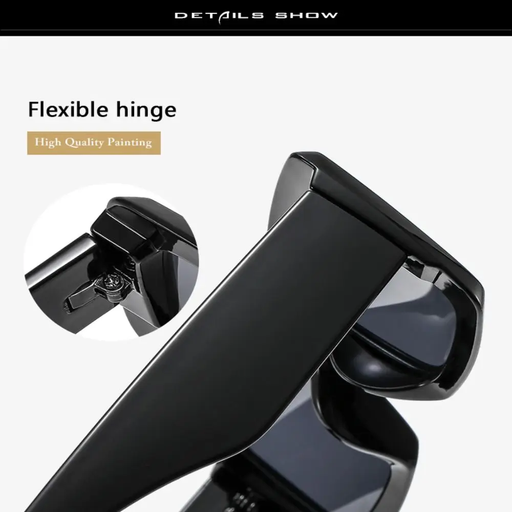 

Новые прямоугольные солнцезащитные очки ярких цветов с защитой UV400, квадратные солнцезащитные очки в полной оправе для мужчин и женщин