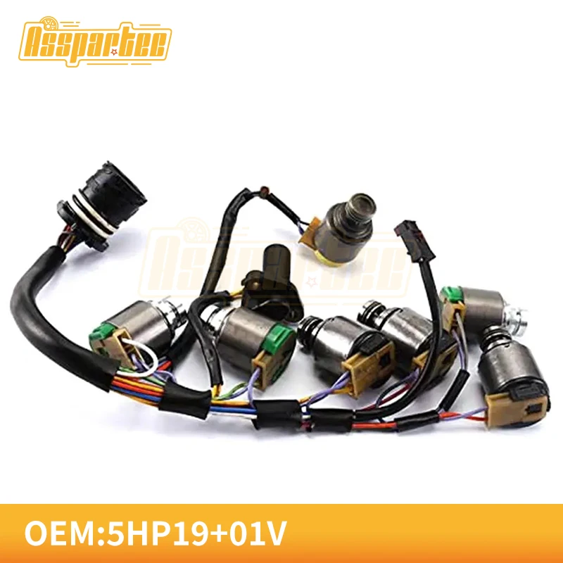 OEM 5HP19&01V  Transmission Gearbox Solenoid Valve Kit 1060298033 For Audi A6 A8 S4 S6 For BMW Z4 For Prosche Transnation