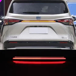 Taillight 3-Functions LED Car Rear Trunk Brake Stop Signal Parking Light Taillamp Accessory For Toyota Sienna 2021 2022 2023