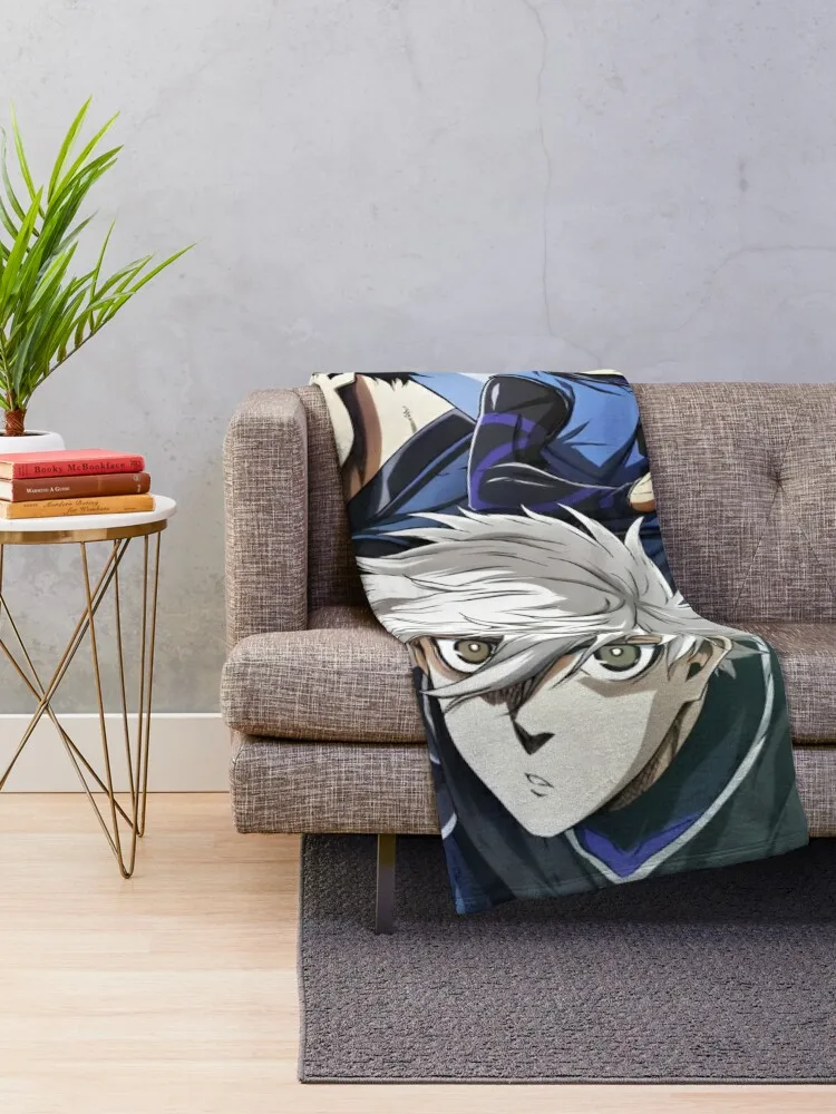 Blue Lock Episode Nagi - All in one Throw Blanket Decorative Sofa Plaid on the sofa Bed Fashionable Shaggy Blankets