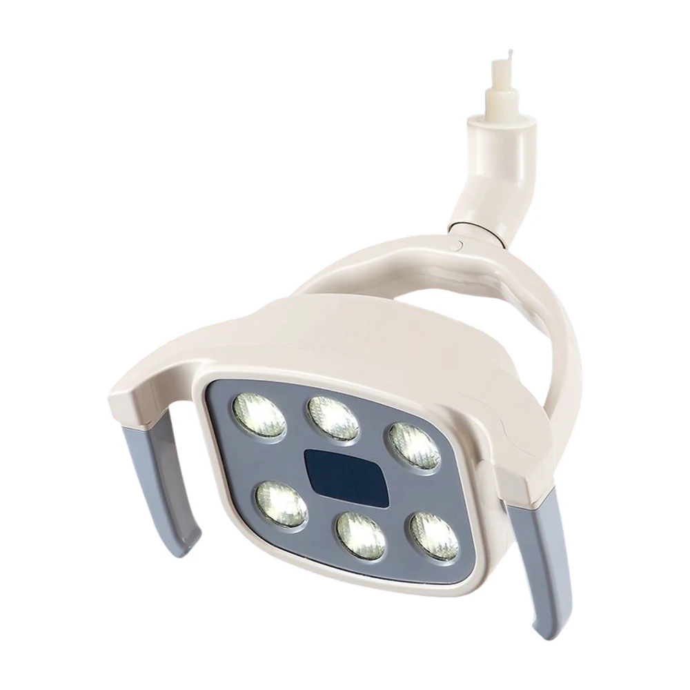 Dent    al LED Lamp 6 LEDs Sensor Movable Surgical Flashing LED Light for Dent    al Chair Operation Light for Dentistry Unit Ch
