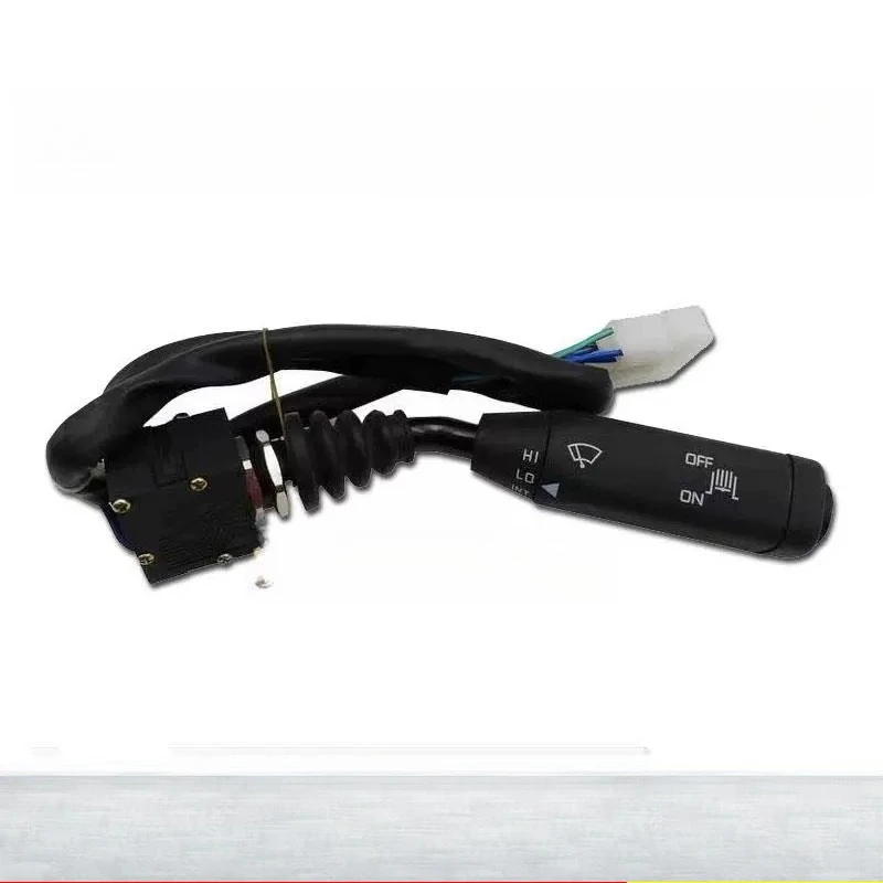 Adapted steering far and near light switch headlight wiper combination switch