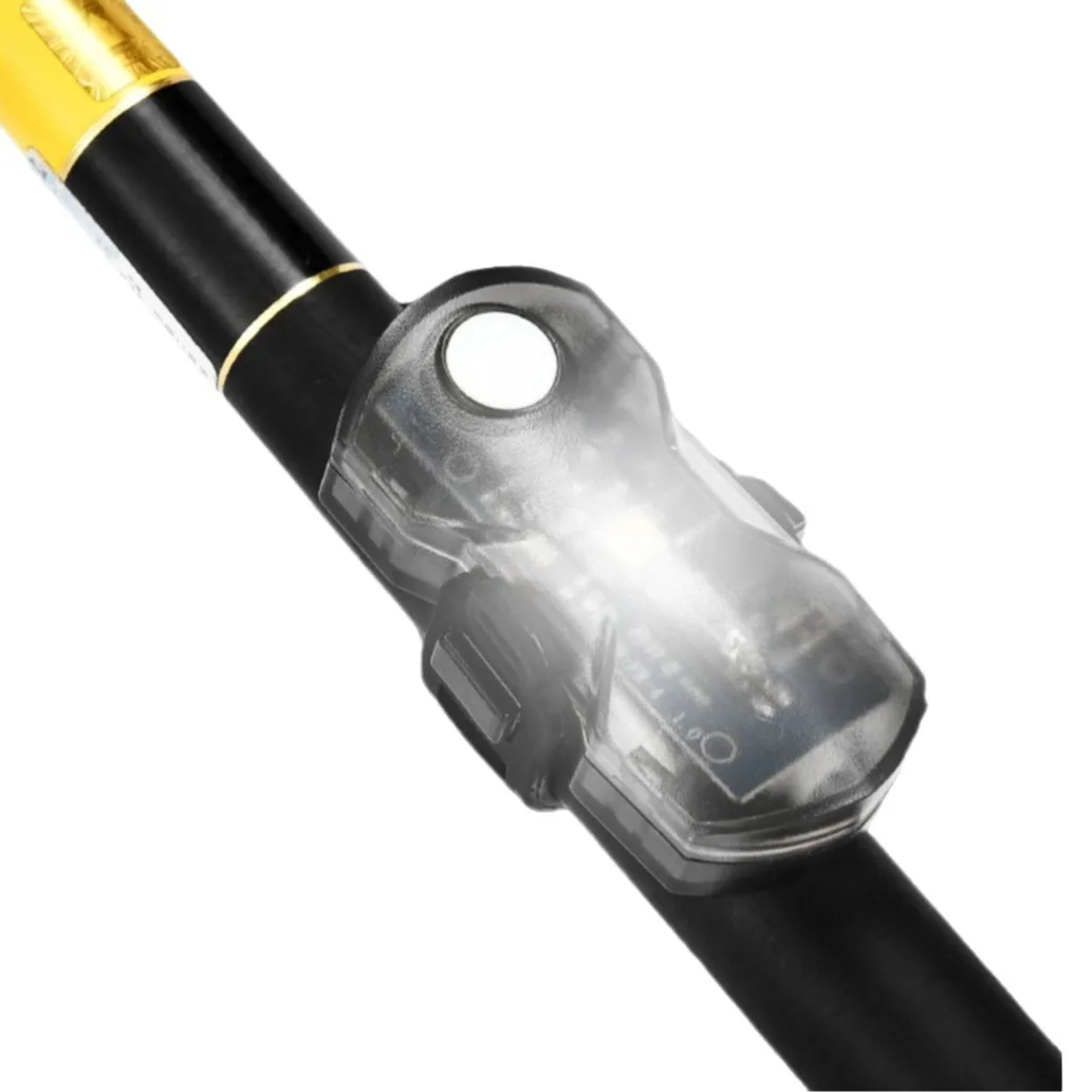 ABS wiederaufladbare Angelköder Licht USB Nachtfischen Köder Licht mit Sensor für Angelrute