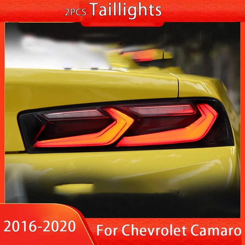 LED Tail Lamp for Chevrolet camaro RS LED Tail Light 2016-2020 camaro RS Rear Fog Brake Turn Signal Automotive Accessories