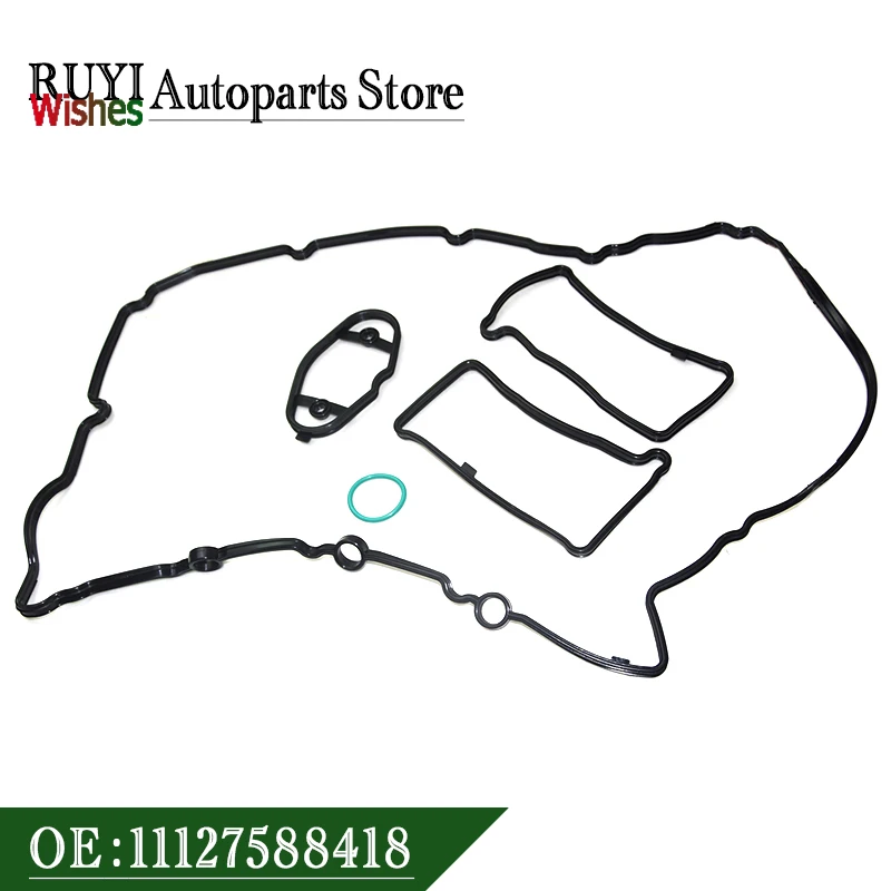 New Valve Cover Gasket For BMW X1 F10 F25 X3 F20 F30 F31 Z4 320i 328i 520i 528i N20 11127588418 11 12 7 588 418 11-12-7-588-418