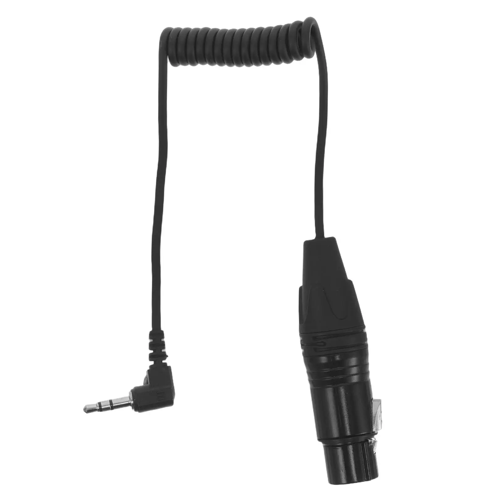 

Microphone Cable 50cm XLR Female to 35mm Male Spring Retractable Audio Cable for Microphone Smartphone MP3 Player Tablet Mini