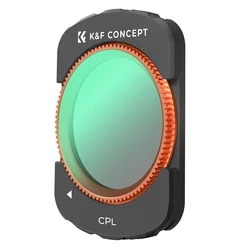 K&F Concept Magnetic CPL UV Black Mist 1/4 Adjustable ND2-32& ND32-512 Filters for DJI Osmo Pocket 3 with 28 Multi Layer Coated