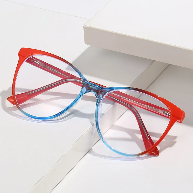 Bohemian Style Women's Glasses Fashion Blue Light Blocking Glasses Women European American Stylish Men Glass