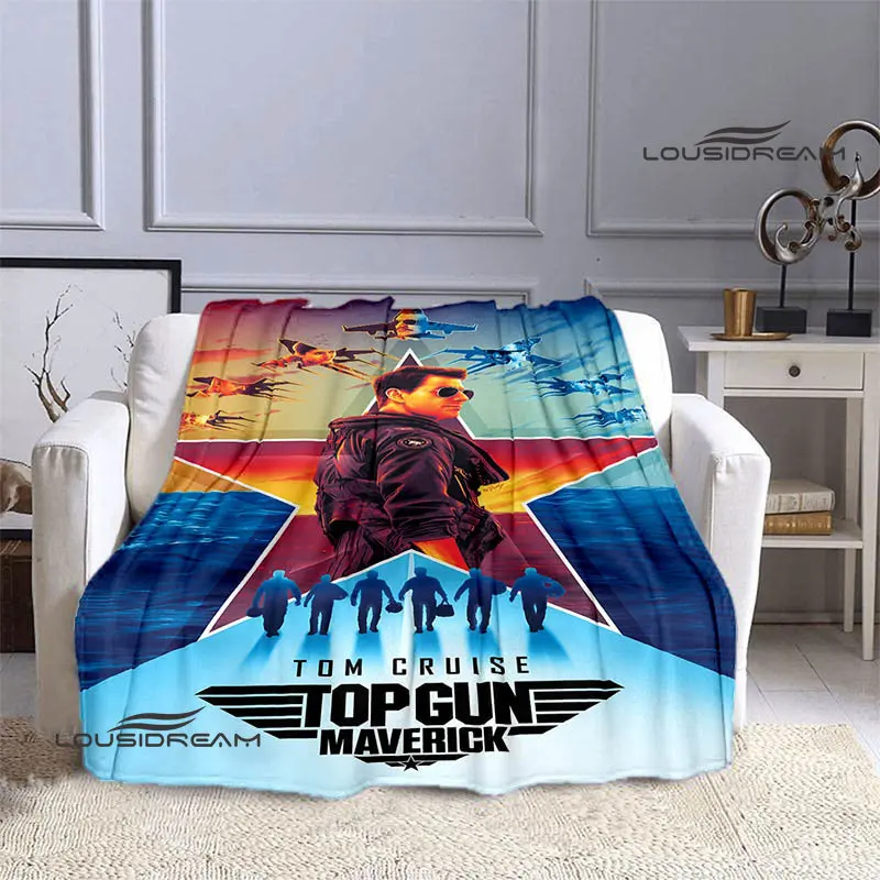 Classic Movie Top Gun Blanket children\'s warm blanket flannel blanket bed linings home travel blanket bed linings birthday gift