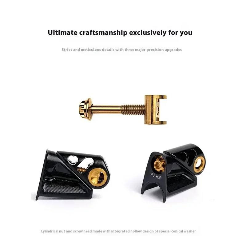 For Lightning SL7 SL8 Seat Post Clamp Titanium Alloy Screw 4.4g Bicycle Seatpost Clamp Modification Part