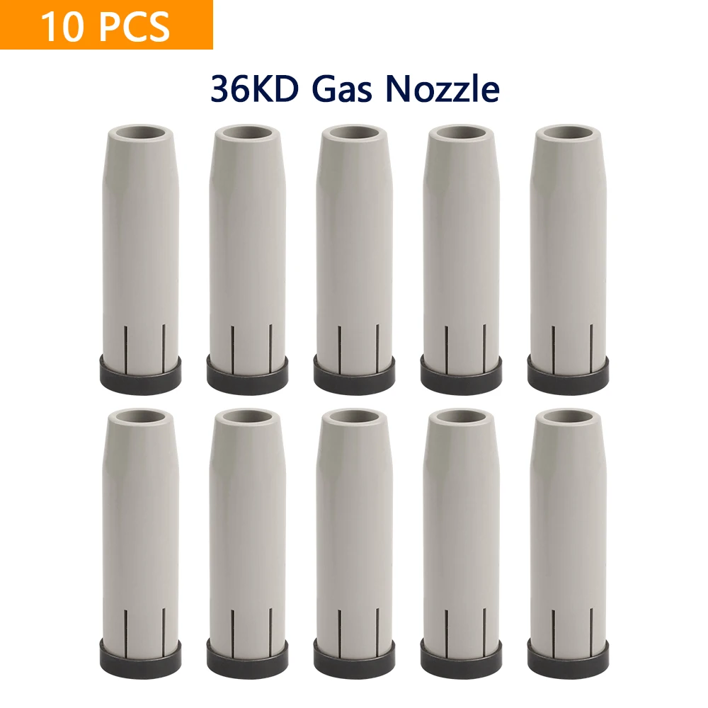 

36KD coated protective nozzles 5/10PCS non-stick European airless protective cover Mig welding tools