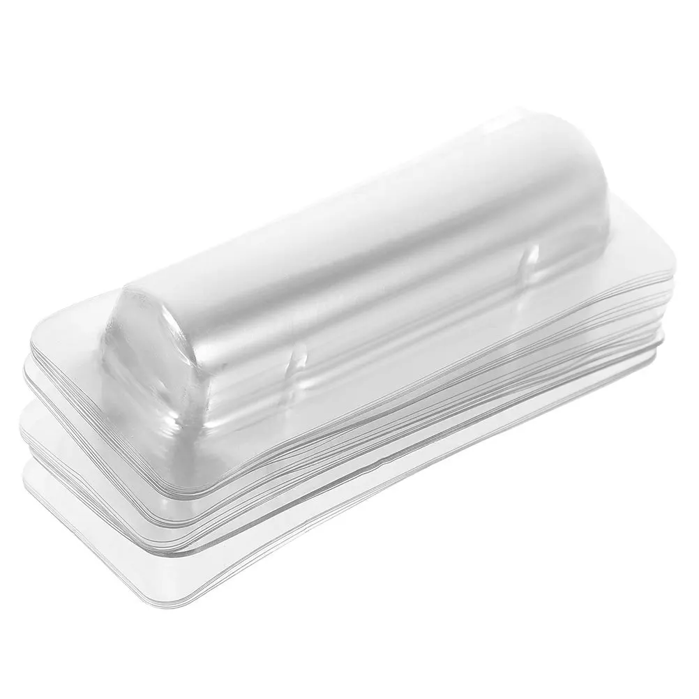 40 قطعة من حامل بطاقات المال الشفاف لتقوم بها بنفسك حقيبة بلاستيكية لتخزين النقود الشفافة لبطاقات الهوية وأحمر الشفاه النقدية خفيفة الوزن