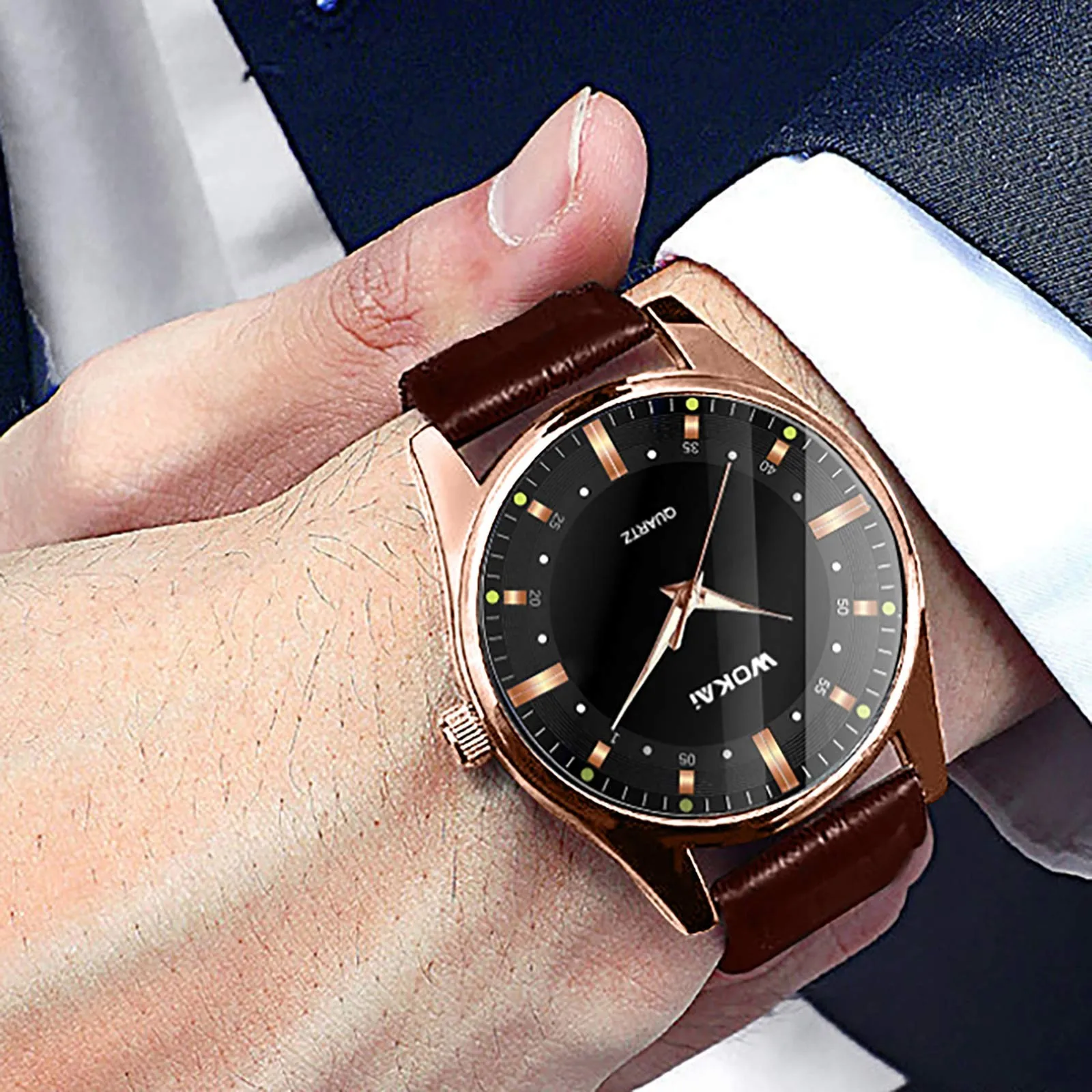 Men Watches 2023 Luxury Brand Fashion Mens Quartz Watch Luminous Hands Male Clock Big Dial Waterproof Man‘s’ Wristwatch