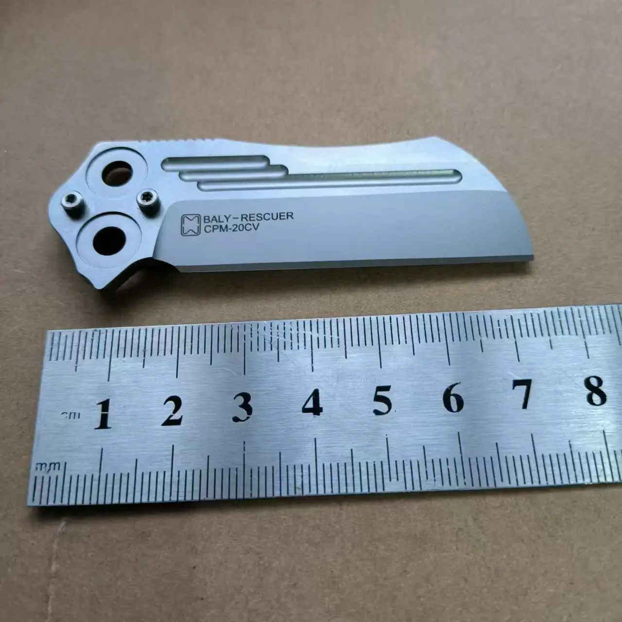 1 Piece CPM-20CV BALY-RESCUER Replacement Blade for 85mm MOYEWORKS 902 BALY