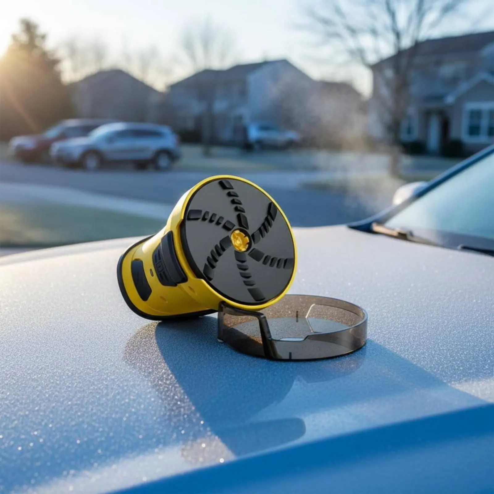 

Electric Windshield Scraper Portable Electric Ice Scraper Vehicle Tool Replaceable Base for Winter