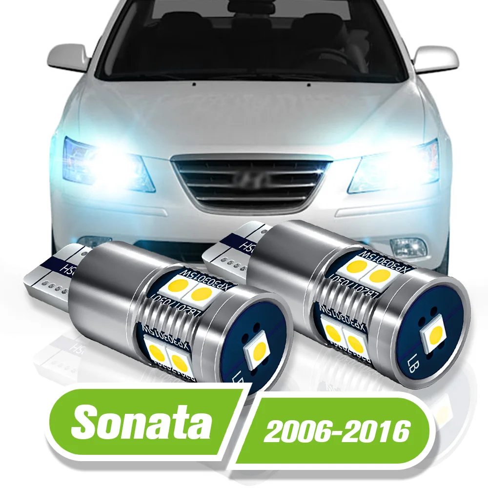 

For Hyundai Sonata 5 6 LED Parking Light 2pcs Clearance Lamp 2006 2007 2008 2009 2010 2011 2012 2013 2014 2015 2016 Accessories