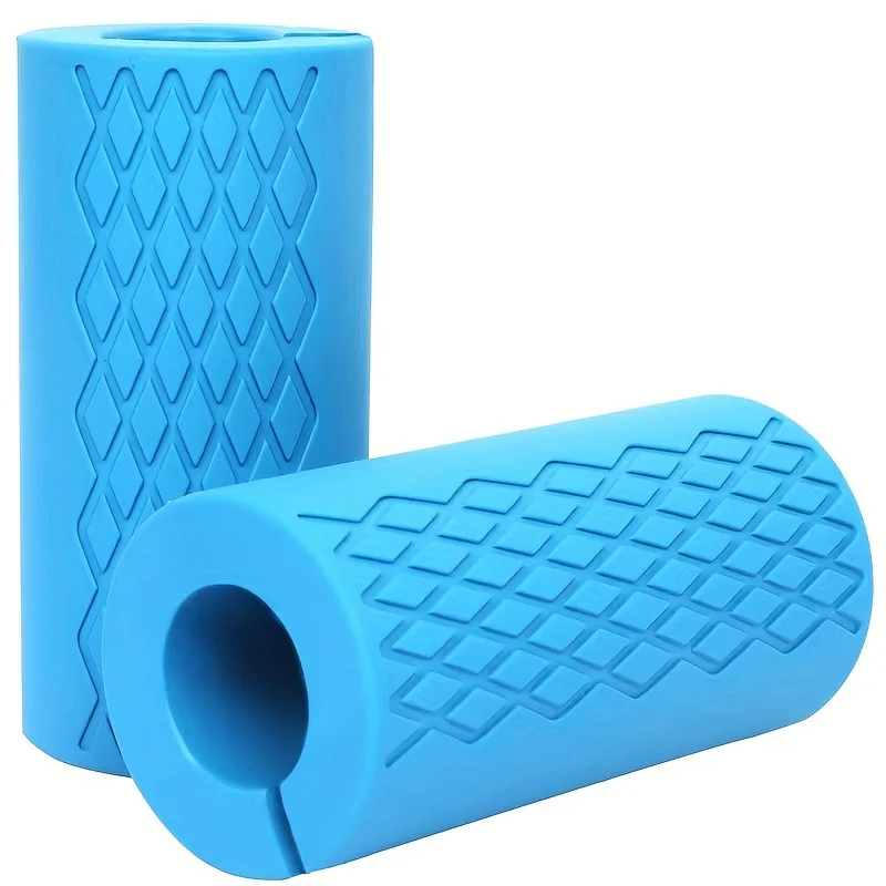 

1pc/2pcs Silicone Dumbbell Grips, To Enhance Your Workout, Thick Handle Cover For Weightlifting