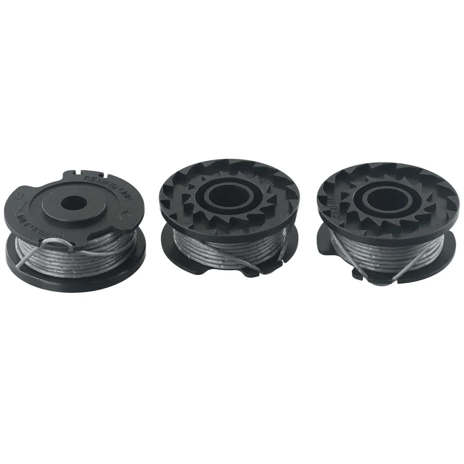 3pcs/Set Spool Cover Cap Spool Line For Bosch Easy Grasscut 18V Replacement Roller Trimmer Spool Garden Tool Parts