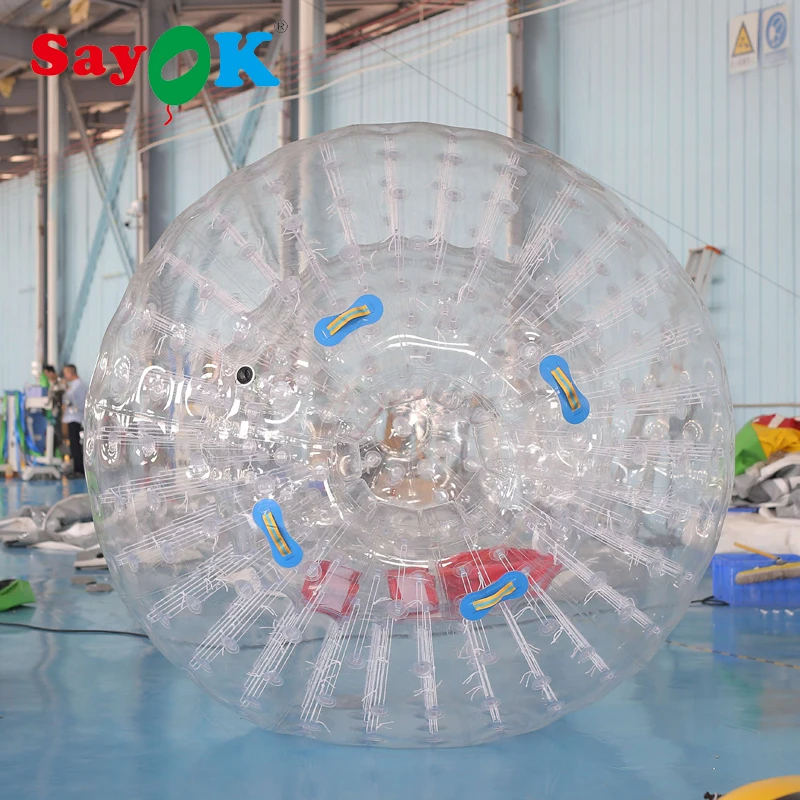 

Pvc 2.5m(8.2ft) Inflatable Human Hamster Ball Body Zorb Ball Game For Kids/adults